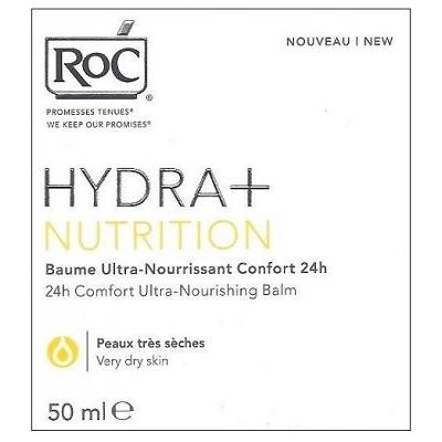 RoC Hydra+ 24h Comfort Ultra-Nourishing Balm Увлажняющий бальзам "24 часа комфорта для кожи" ультра-питательный для очень сухой кожи