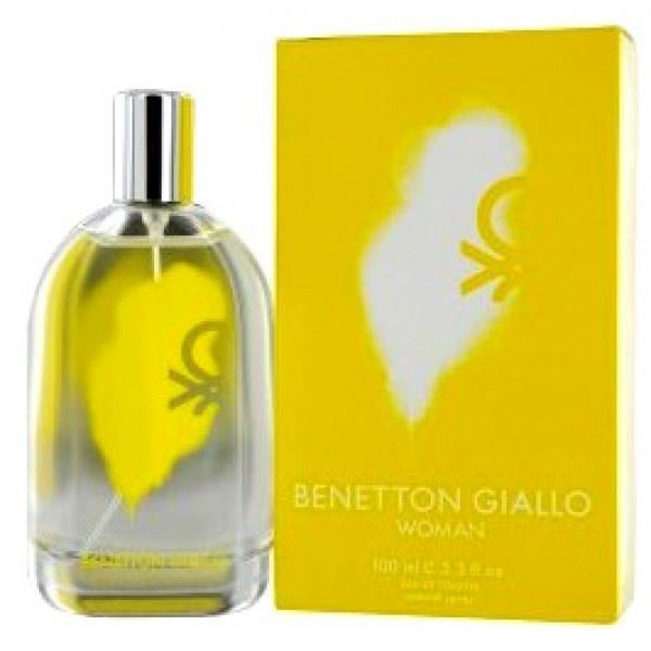 Benetton Fragrance Giallo Woman Желтый цвет - воплощение энергии солнца