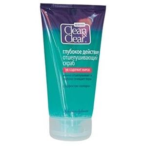 Clean & Clear Основной Уход Скраб для глубокого очищения Отшелушивающий скраб для глубокого очищения лица