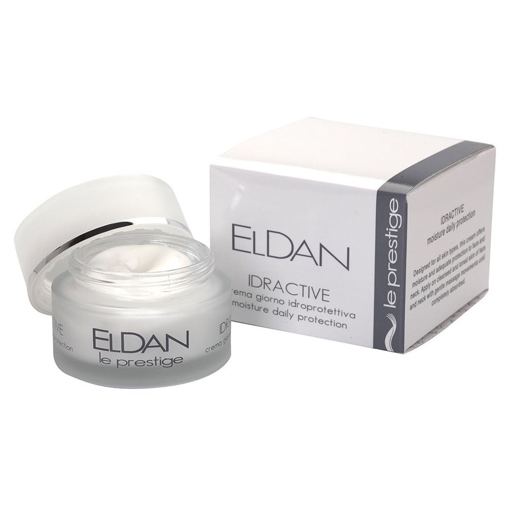 Eldan Антикуперозный уход Moisture Daily Protection ELD-09  Увлажняющий крем с рисовыми протеинами для всех типов кожи