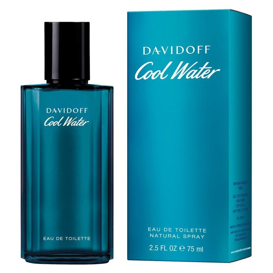 Davidoff Fragrance Cool Water Man Мощный водный поток, смывающий все на своем пути