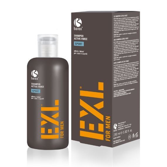 Barex Exl For Men Active Force Shampoo Шампунь для ежедневного применения 