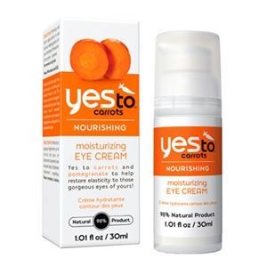 Yes To Carrots для лица Nourishing Moisturizing Eye Cream Питательный увлажняющий крем для контура глаз "Морковный" для нормальной и сухой кожи