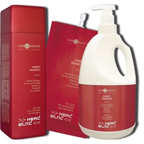 Hair Company Head Wind Care Energy Line. Shampoo Энергетический шампунь для защиты цвета окрашенных волос