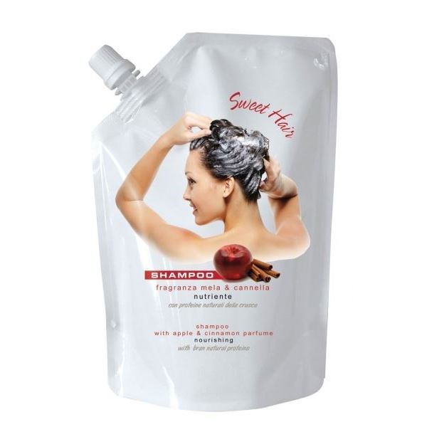 Hair Company Sweet Hair Care  Shampoo Fragranza Mela & Cannella Шампунь с ароматом яблока и корицы питательный