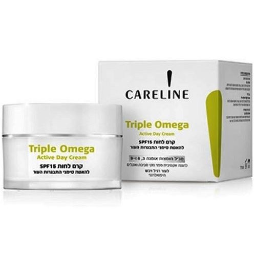 Careline Triple Omega Active Day Cream SPF 15 Активный дневной крем антиоксидант для нормальной и сухой кожи SPF 15
