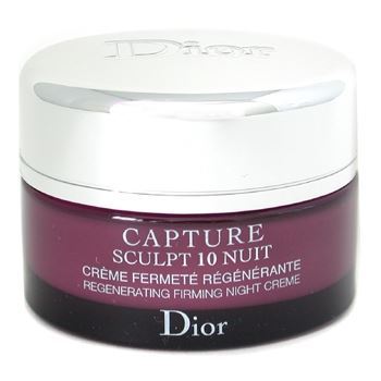 Christian Dior Capture Sculpt 10 Nuit. Regenerating Firming Nigt Creme Укрепляющий ночной крем восстанавливающий упругость кожи лица и шеи