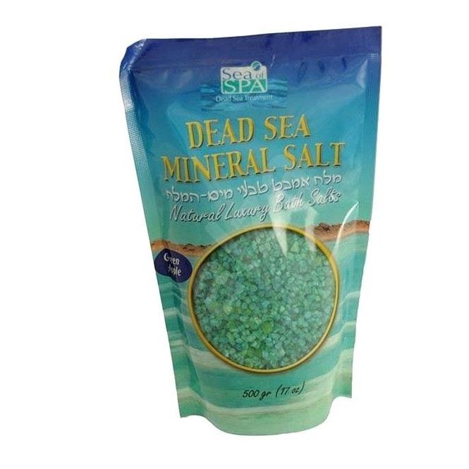 Sea of SPA Bath & Shower Dead Sea Mineral Salt Green Apple Соль Мертвого моря ароматическая Зеленое Яблоко