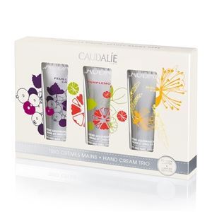 Caudalie Gift Sets Hand Cream Trio Набор Три мини-крема для рук 
