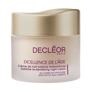 Decleor Excellence De L`age Sublime Re-Densifying Night Cream Крем ночной комплексный омолаживающий 