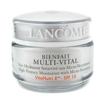 Lancome Bienfait Multi-Vital High Potency Moisturiser SPF15  for Normal Skin Крем восстанавливающий здоровое состояние нормальной кожи с SPF15