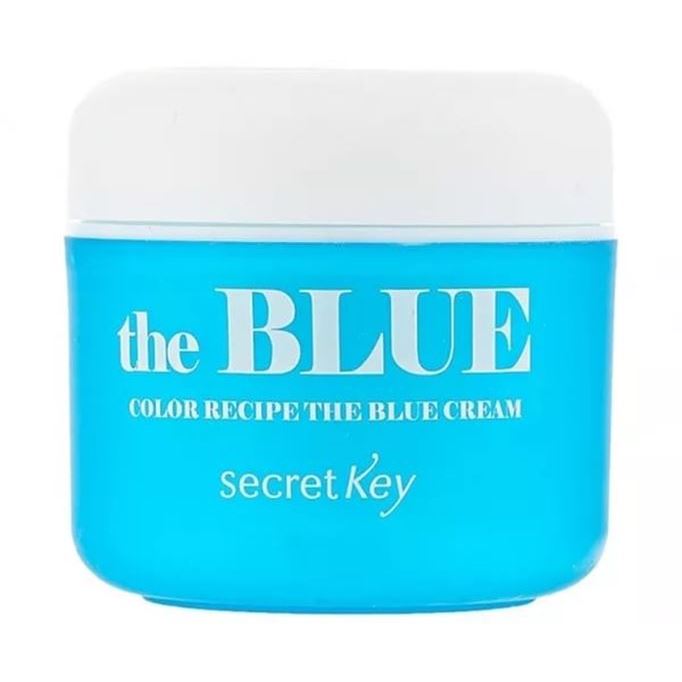 Secret Key Face Care Color Recipe The Blue Cream Увлажняющий крем для сухой кожи