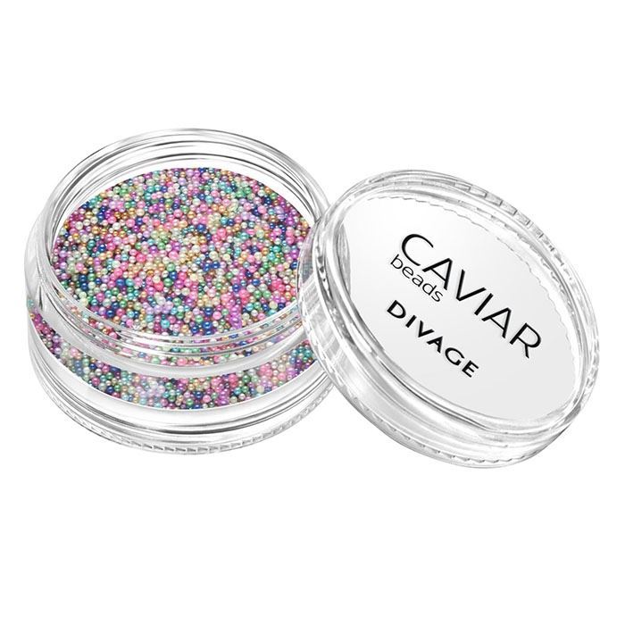 Divage Nail Care Caviar Beads Nail Декоративный бисер для маникюра - Икорные шарики для маникюра