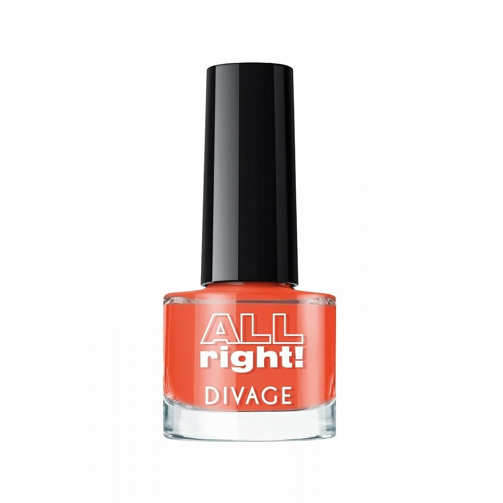 Divage Nail Care ALL RIGHT! Лак с глянцевым покрытием