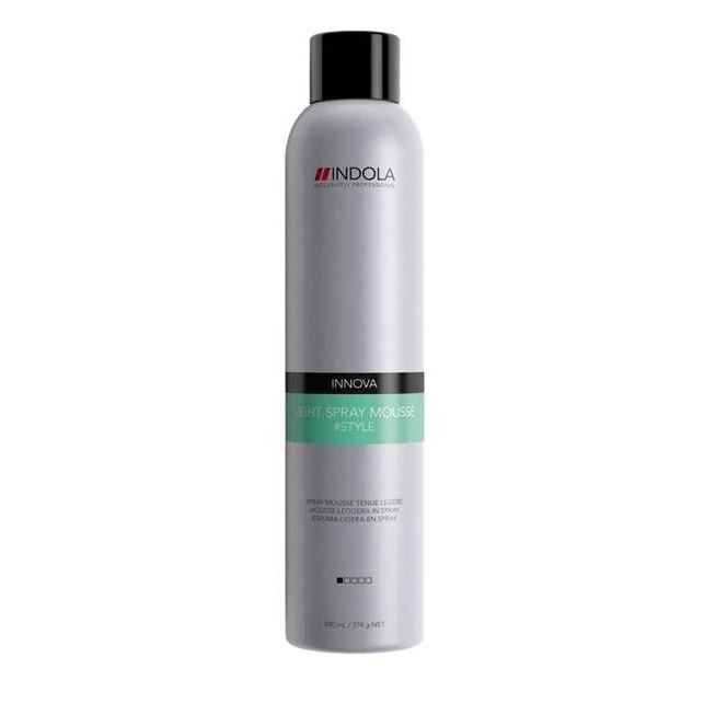 Indola Professional Styling Light Spray Mousse Легкий спрей-мусс для волос