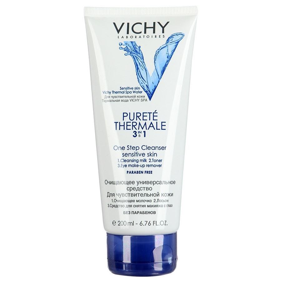 VICHY Purete Thermal One Step Cleanser sensitive skin 3 in 1 Универсальное очищающее средство для снятия макияжа 3 в 1 