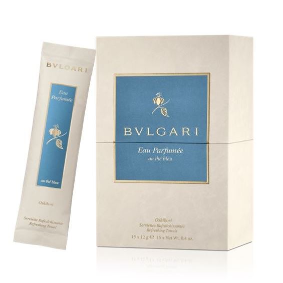 Bvlgari Fragrance Bvlgari Eau Parfumee Au The Bleu serviettes Набор Освежающие салфетки осибори 