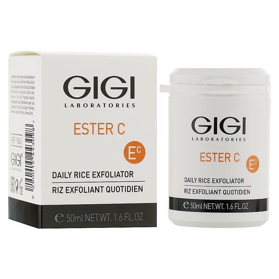 GiGi Ester C  Daily RICE Exfoliator Эксфолиант для очищения и осветления кожи 