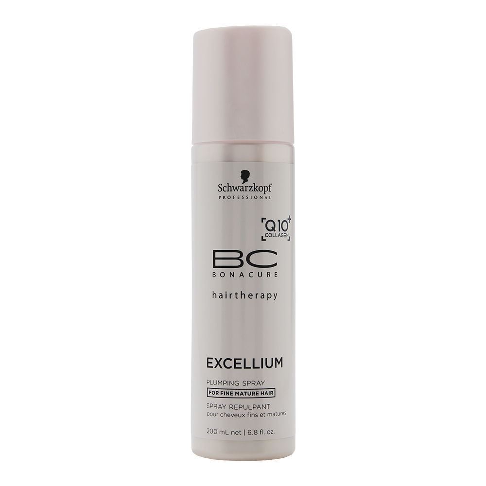 Schwarzkopf Professional Bonacure Excellium Plumping Q10+ Collagen Spray Спрей-кондиционер уплотняющий для жестких окрашенных зрелых волос