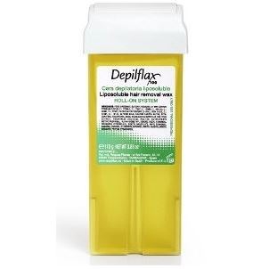 Depilflax Waxes Wax Roll-On Cartridge Natural Теплый воск для депиляции в картридже Натуральный, для любого типа кожи, для легкой и корректной депиляции