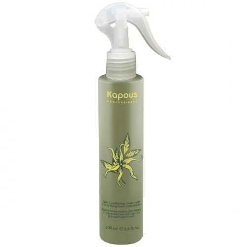 Kapous Professional Ylang Ylang Hair Conditioning Cream with Ylang Ylang Flower Essential Oil Крем-кондиционер для волос Иланг-Иланг