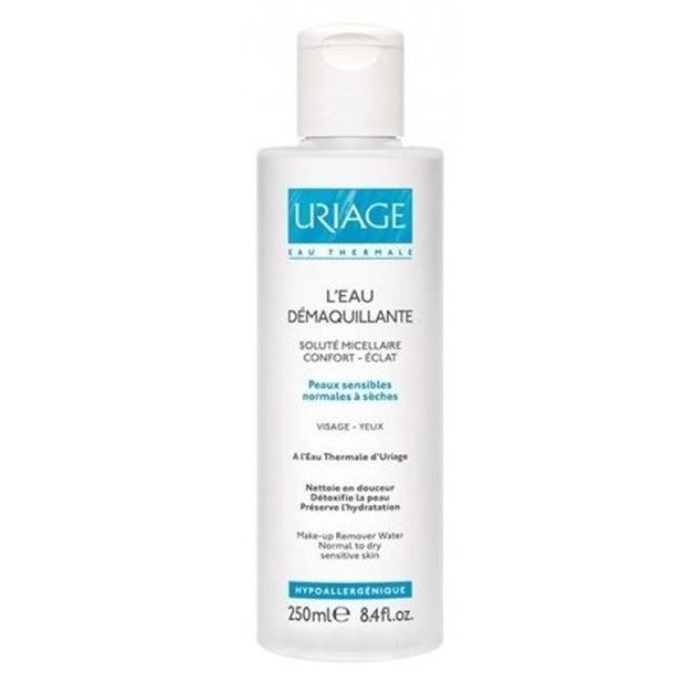 Uriage Demaquilliants Eau Demaquillante (dry & sensitive skin) Очищающая вода для сухой и чувствительной кожи лица и контура глаз
