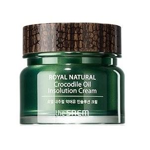 The Saem Face Care Royal Natural Crocodile Oil Insolution Cream Крем уходовый многофункциональный, с жиром крокодила