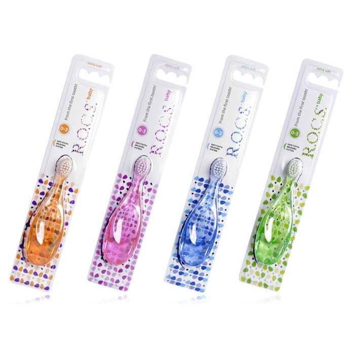 R.O.C.S. Toothbrushes & Dental Floss Baby 0-3 Зубная щетка для малышей от 0 до 3 лет