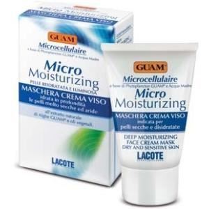 Guam Microcellulaire Крем-маска для сухой кожи Micro Moisturizing Микроклеточная увлажняющая крем-маска для сухой кожи лица