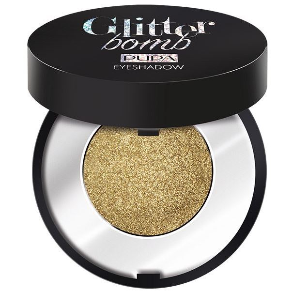 Pupa Make Up Glitter Bomb Eyeshadow Тени для век с чистым глиттером