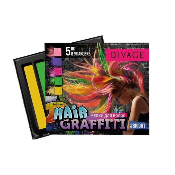 Divage Make Up Hair Graffiti  Мелки для волос цветные
