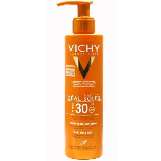 VICHY Capital Soleil Молочко Анти-песок SPF 30 Anti-Sand Milk SPF 30