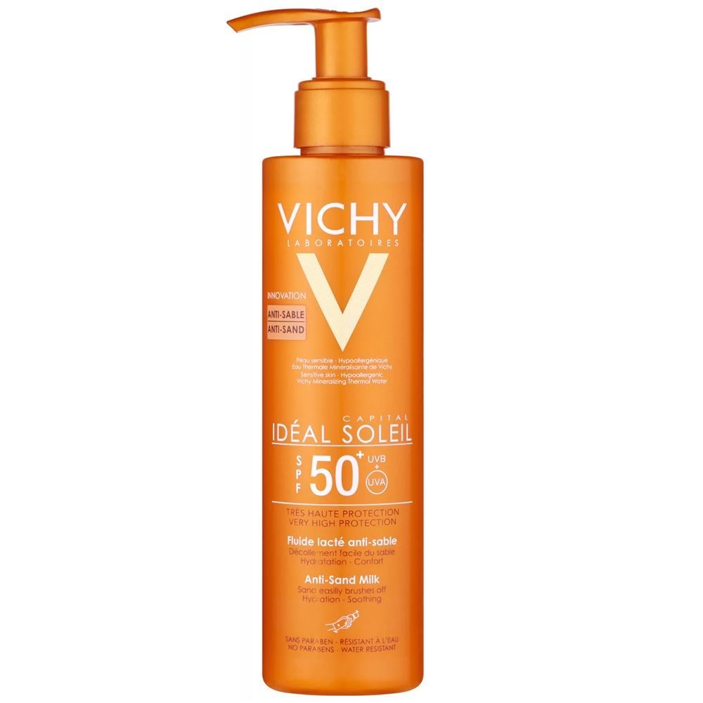 VICHY Capital Soleil Молочко Анти-песок SPF 50+ Anti-Sand Milk SPF 50+
