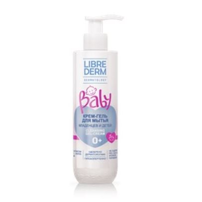 Librederm Baby Cleansing Gel-Cream 0+ Крем-гель для мытья новорожденных младенцев и детей