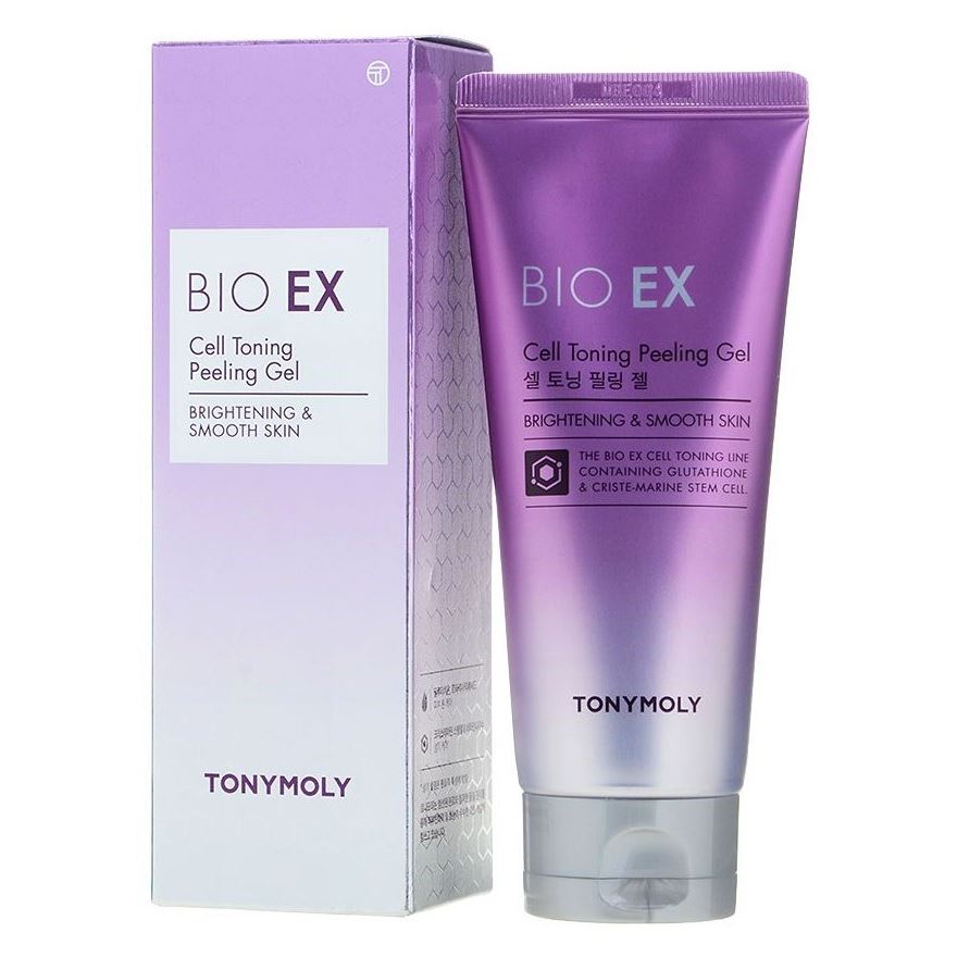 Tony Moly Face Care Bio EX Cell Toning Peeling Gel Омолаживающий и тонизирующий кожу пилинг-гель