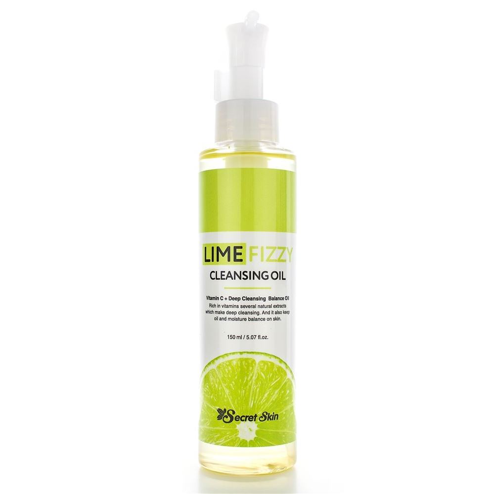 Secret Skin Cleansing Lime Fizzy Cleansing Oil Масло гидрофильное с экстрактом лайма