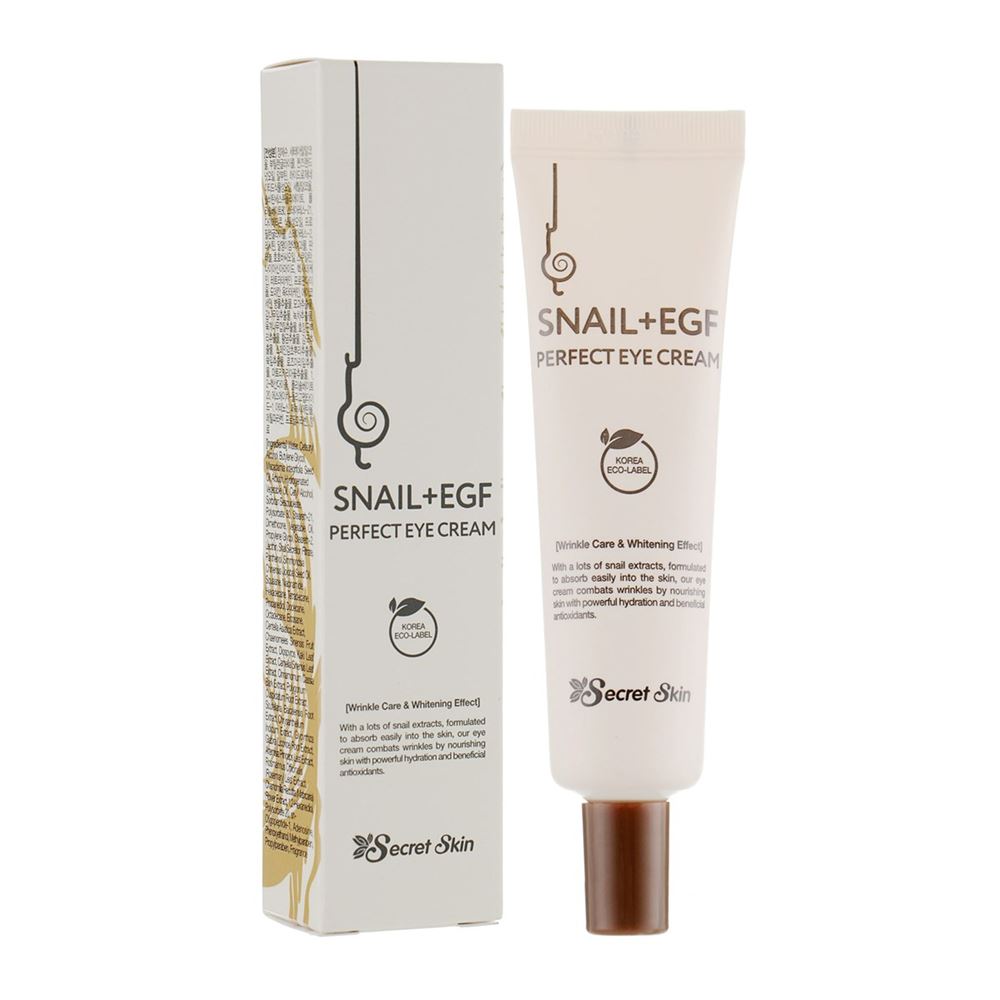 Secret Skin Skin Care Snail+EGF Perfect Eye Cream Крем для глаз с экстрактом улитки и фактором роста EGF