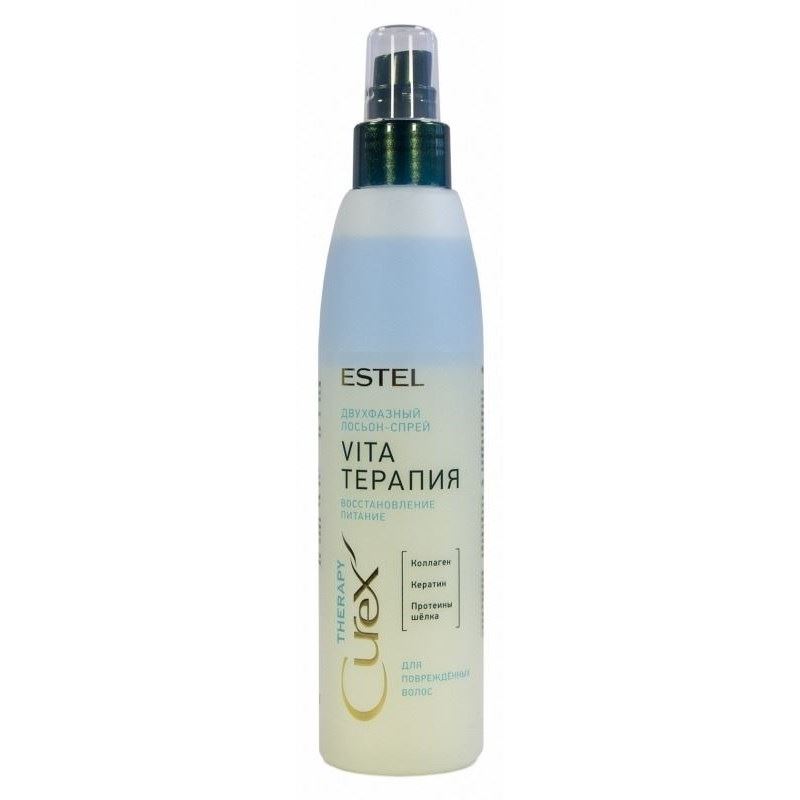 Estel Professional Curex  Curex Therapy Двухфазный лосьон-спрей "Vita-терапия" для повреждённых волос Curex Therapy Spray