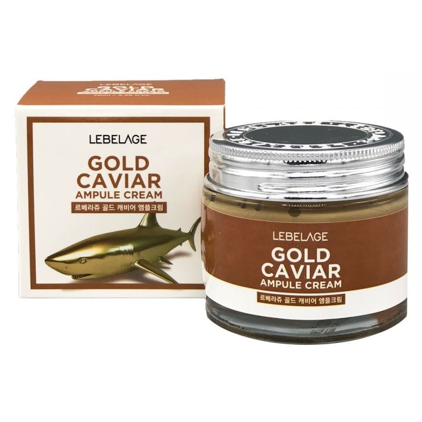 Lebelage Face Care Gold Caviar Ampule Cream  Ампульный крем для лица с экстрактом икры
