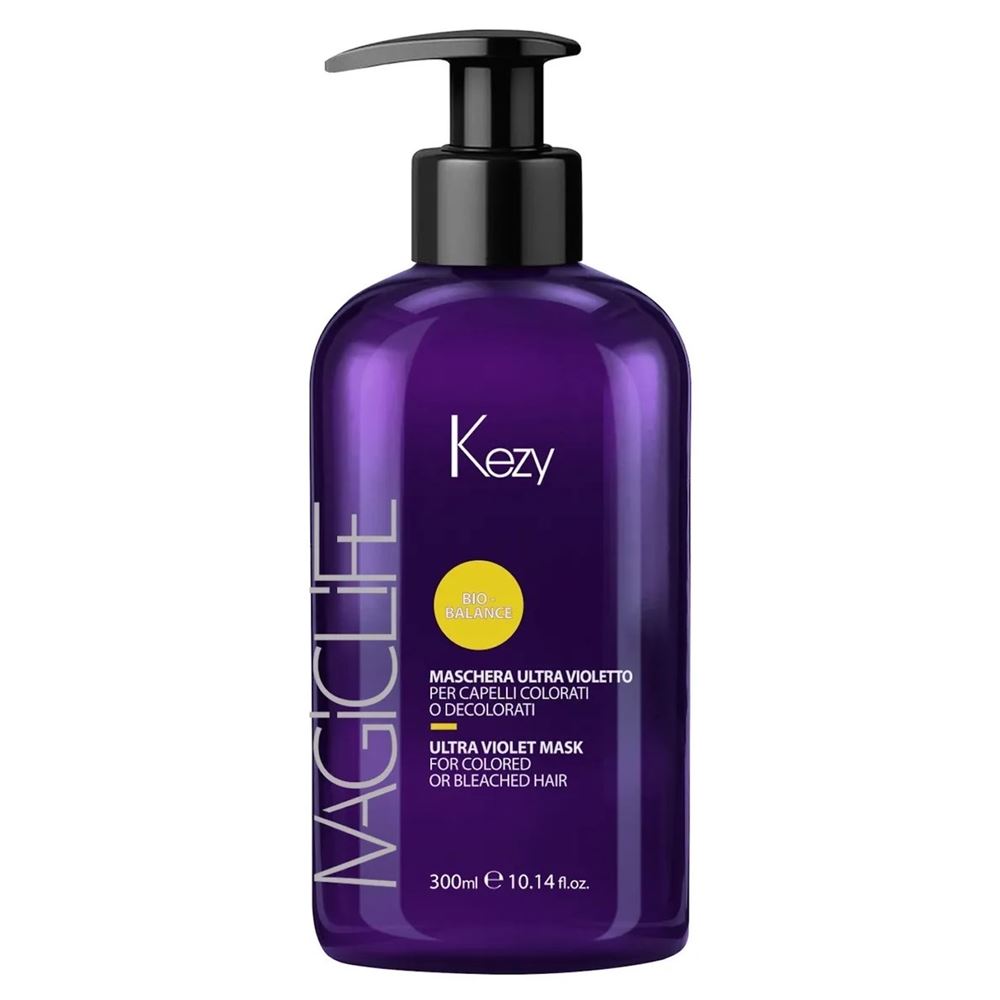 KEZY Magic Life Bio-Balance Ultra Violet Mask For Colored Or Bleached Hair Маска "Ультрафиолет" для окрашенных волос