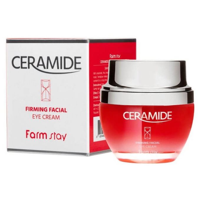 FarmStay Skin Care Ceramide Firming Facial Eye Cream Крем укрепляющий для области вокруг глаз с керамидами