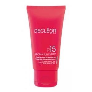 Decleor Aroma SUN Protective Anti-Wrinkle Face Cream SPF 15 Солнцезащитный крем для лица  против морщин SPF15