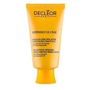 Decleor Experience De L`age Triple Action Gel Cream Mask Антивозрастная гель-крем маска для лица тройного действия