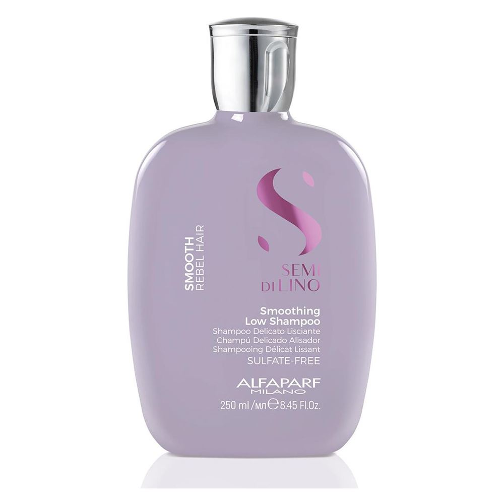 Alfaparf Milano Semi Di Lino Smooth Smoothing Low Shampoo  Разглаживающий шампунь для непослушных волос 
