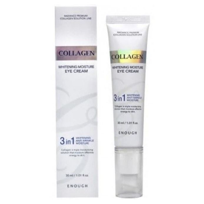 Enough Face Care Collagen 3 in 1 Whitening Moisture Eye Cream Крем для век