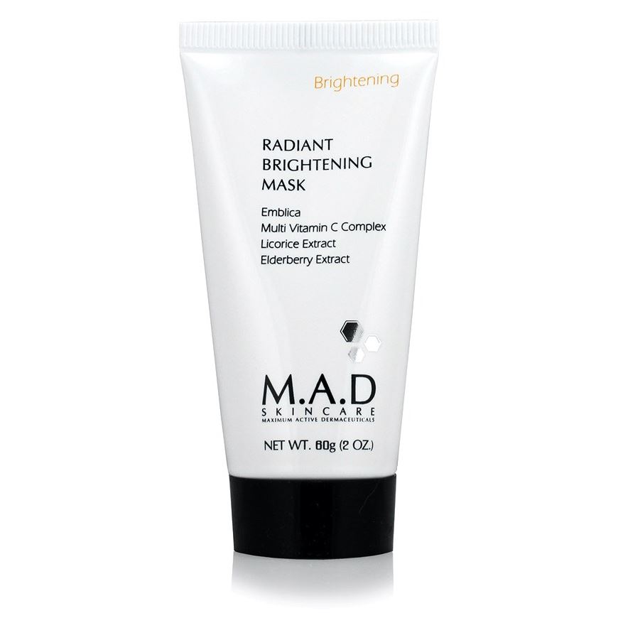 M.A.D Skincare Brightening Radiant Brightening Mask Восстанавливающая маска для нормализации тона кожи 