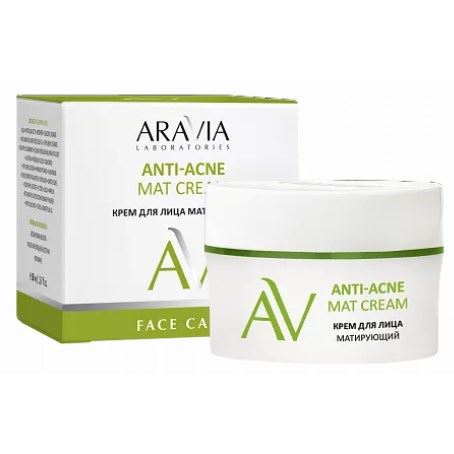 Aravia Professional Laboratories Anti-Acne Mat Cream Крем для лица матирующий
