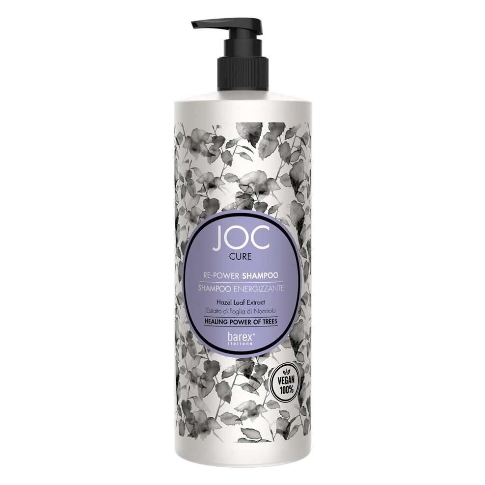 Barex Joc CURE Re-Power Shampoo with Hazel Leaf Extract  Шампунь энергозаряжающий с экстрактом листьев лесного ореха