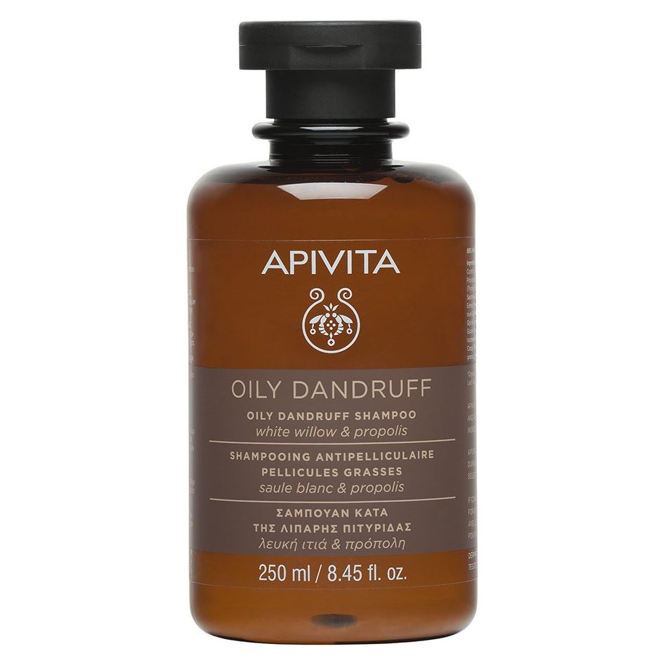 Apivita Hair Care Oily Dandruff Shampoo White Willow & Propolis Шампунь против перхоти для жирных волос с белой ивой и прополисом