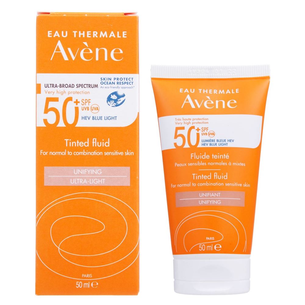 Avene Sun Care Крем солнцезащитный тонирующий SPF50+ Avene Solaire Tinted Cream SPF 50+ 